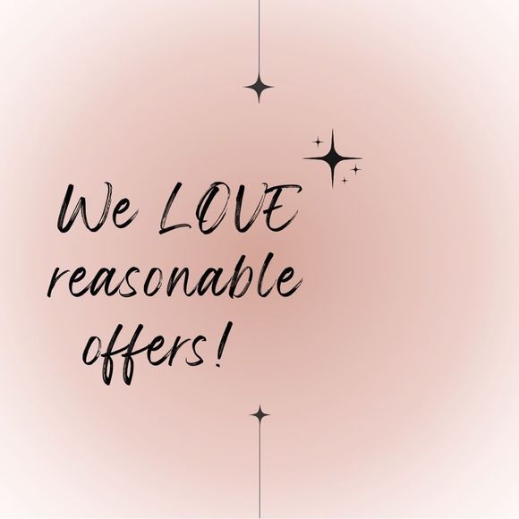 We LOVE reasonable offers from buyers! - Picture 1 of 1